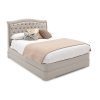 ALBIE UPHOLSTERED BED :  4-6  , 5FT &  6FT - Image 2