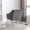 Cleo Accent Chair – Cinder - Image 2