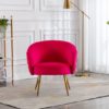 Nica Accent Chair – Raspberry - Image 3