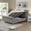 Carley Storage Bed GREY - Image 5