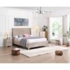 Myia Bed Beige - Image 5