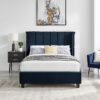 LEANNE  BED FRAME NAVY