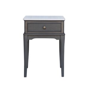 Monik 1 dr accent table with marble top russell