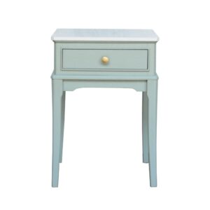 Monik 1 dr accent table with marble top Sage