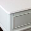 Monik 2 dr accent table with marble top  Sage - Image 5