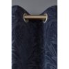 Laura Ashley Barley Embossed Midnight Ready Made Curtains - Image 2