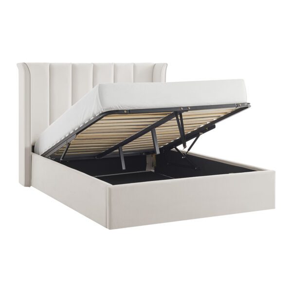 LEANNE STORAGE BED FRAME NATURAL - Image 6