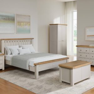 Dwane Low Footboard Bed Taupe