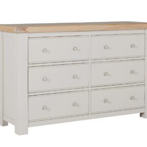 Dwane 6 Drawer Dressing Chest Taupe