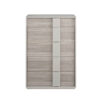 Janice Chest 4 Drawer open top tall Grey - Image 3
