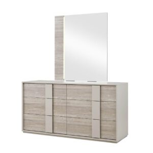 Janice Dressing Chest 6 Drawer Grey