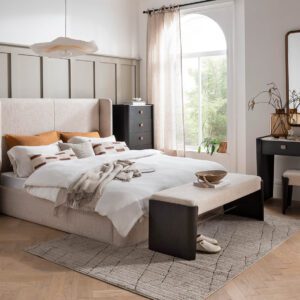 Randel Bed Ebony