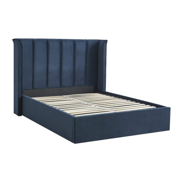 LEANNE STORAGE BED FRAME NAVY - Image 7