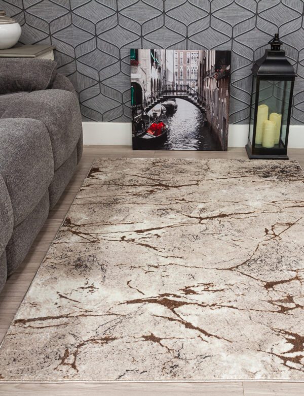 Glitz Marble - Beige Rug - Image 2