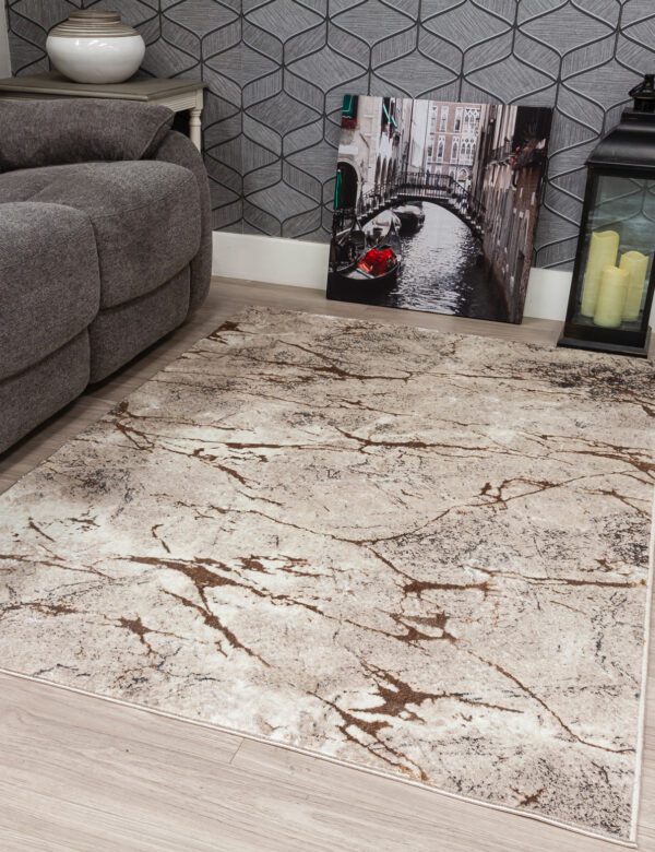 Glitz Marble - Beige Rug - Image 4