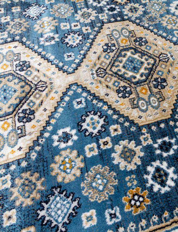Floor  runner  Ziza -Katana Blue 67x240 - Image 4
