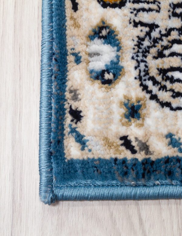 Floor  runner  Ziza -Katana Blue 67x240 - Image 3