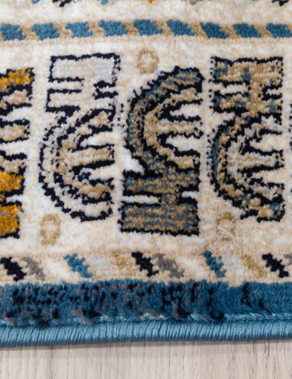 Floor  runner  Ziza -Katana Blue 67x240 - Image 2