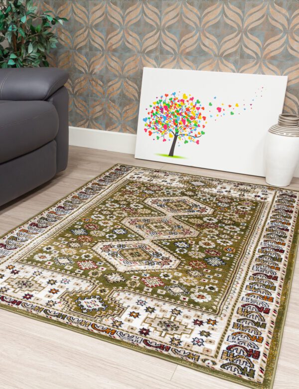 Floor  runner  Ziza -Katana Green 67x240 - Image 8