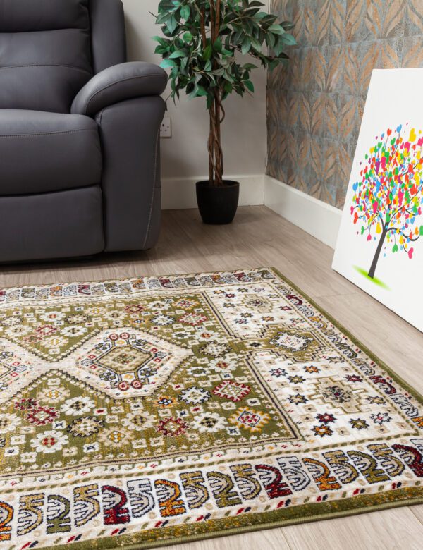 Floor  runner  Ziza -Katana Green 67x240 - Image 7