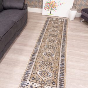 Floor  runner  Ziza -Katana Beige 67x240