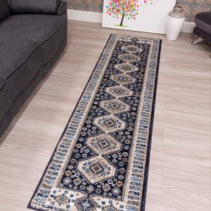 Floor  runner  Ziza -Katana Navy 67x240