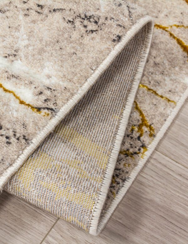 Floor Runner  -Glitz Marble Ochre  67x250 - Image 2