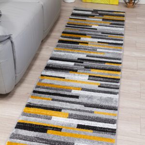 Floor Runner  -SAMBA LEVELS OCHRE  67x250