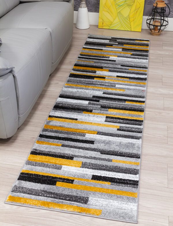 Floor Runner  -SAMBA LEVELS OCHRE  67x250
