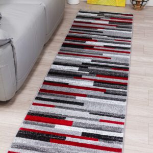 Floor Runner  -SAMBA LEVELS RED 67x250