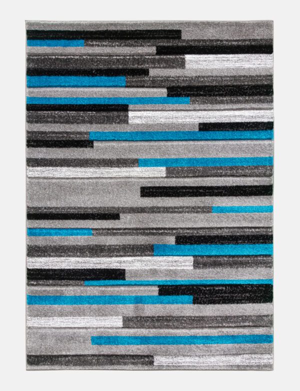 Floor Runner  -SAMBA LEVELS TEAL 67x250 - Image 2