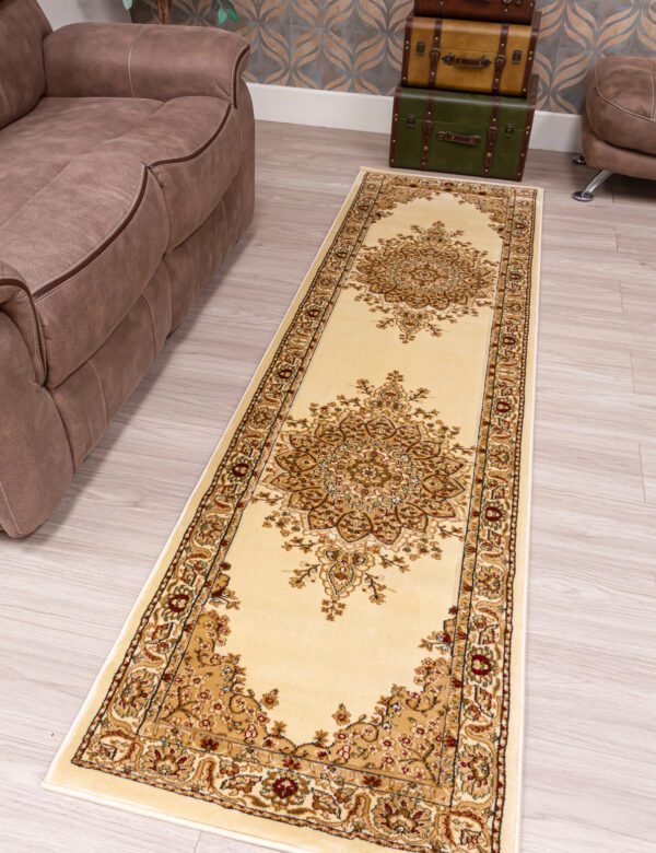 Floor Runner  -Classic  Ivory  67x250