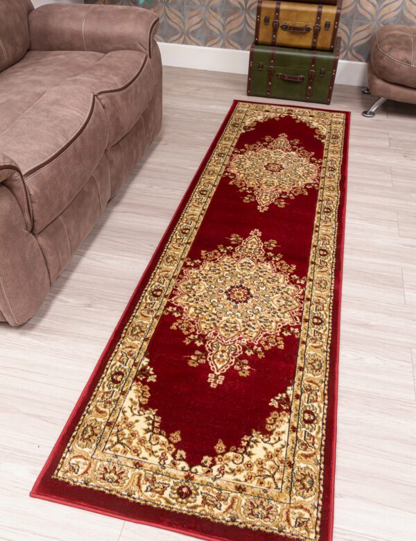Floor Runner  -Classic  Red 67x250