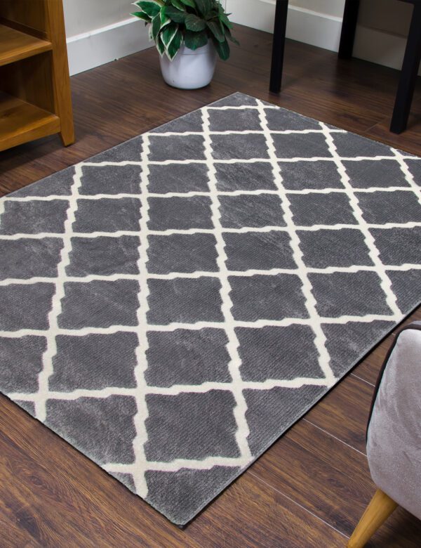 Toscana Lattice - Medium Grey - Image 2