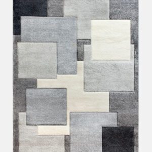 FLOOR  RUNNER  2 SIZES   TEMPO SQUARE GREY