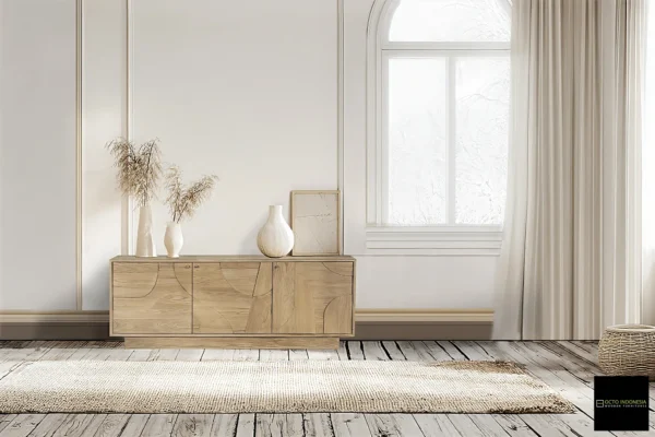 kota TV Unit – Oak - Image 3