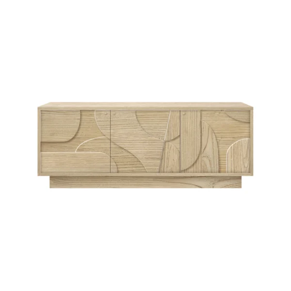 kota TV Unit – Oak - Image 4