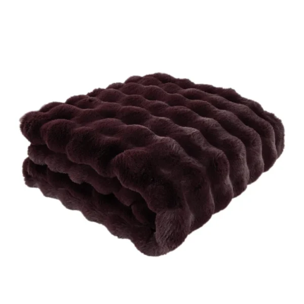 Raffles Aubergine Throw - Image 2