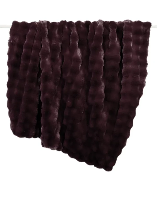 Raffles Aubergine Throw - Image 3