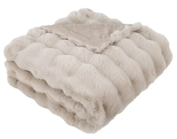 Raffles Beige Throw