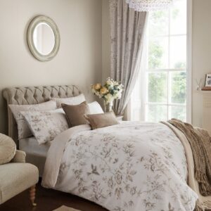 Laura Ashley Rowsham Garden Natural  Bedding