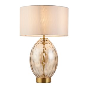 Elin Dimple Table Lamp/ champagne