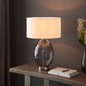 Elin Dimple Table Lamp SMOKEY