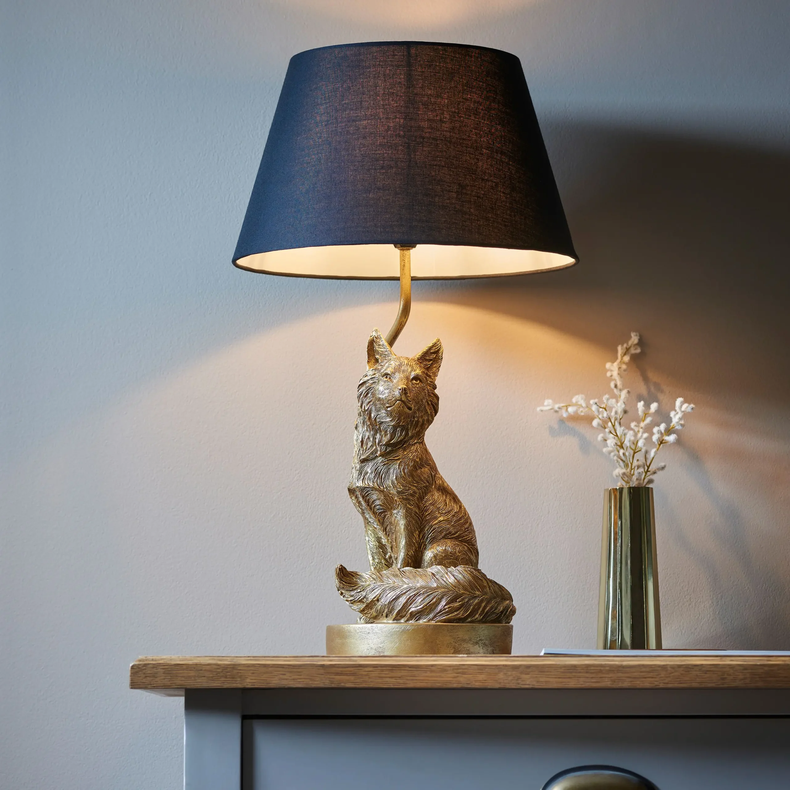 Fox 1 Table Lamp Gold