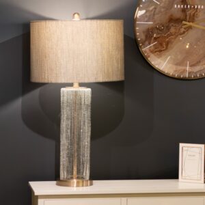 avena glass table lamp