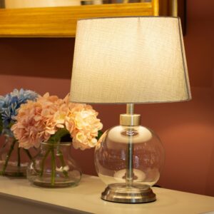 Isabella silver lamp