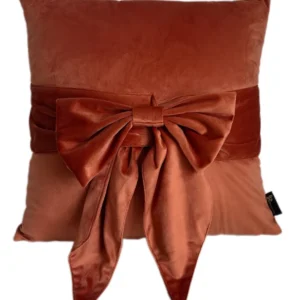 Tiedup Orange Cushion sold in pairs