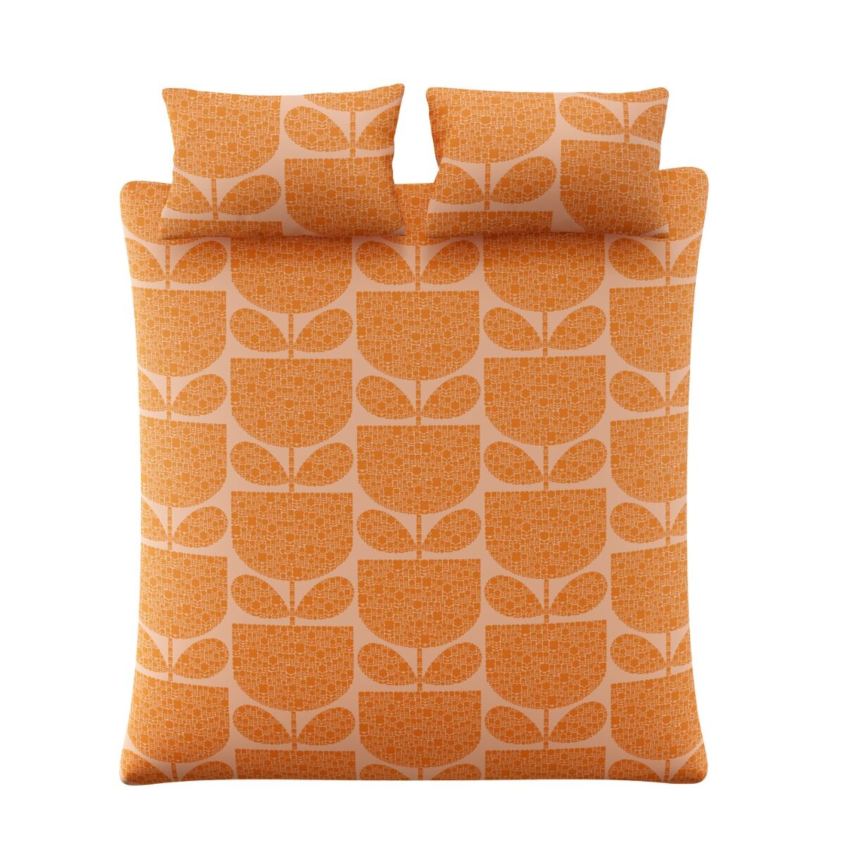 Orla Kiely Block Garden Orange Sorbet Bedding - Image 3