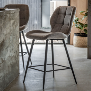 Mari counter Light Grey Stool 2pk