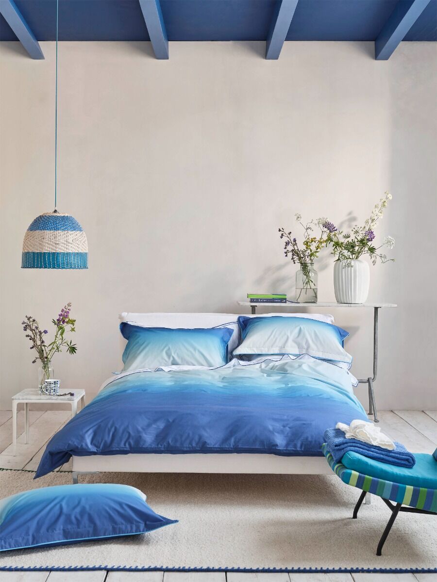 Designers Guild Savoie Cobalt Blue Bedding
